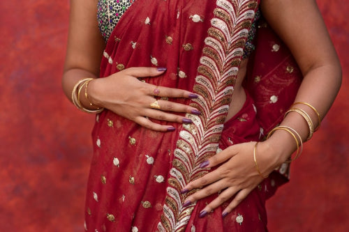 Handcrafted Sarees Offer Unique Designs Unavailable in Mass Production