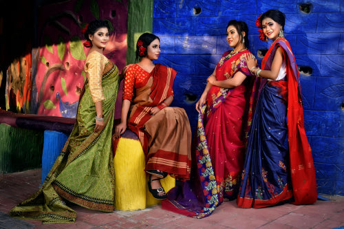 Handloom Sarees Emerge as a Staple in India's Minimalist Fashion Movement