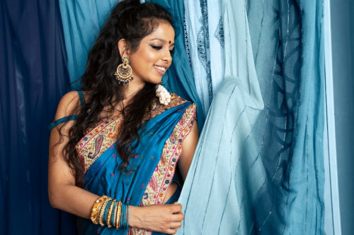 Unique Saree Designs Draw Attention at Chennai Fashion Week
