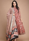 Pure Cotton Anarkali Kurti Set Handblock Printed