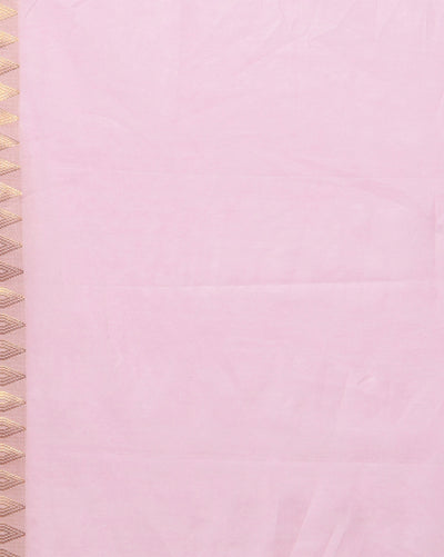 Handcrafted Colorful Kota Silk Pink Jacquard Saree