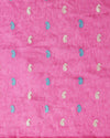 Lovable Eri Tussar Silk Embroidered Pink Saree