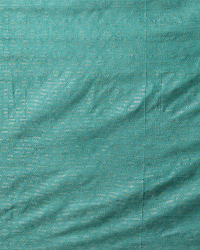 Katan Silk Color-Rich Handcrafted Green Suit