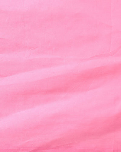 Chikankari Alluring Kota Doria Peach Suit (Top+Bottom+Dupatta)