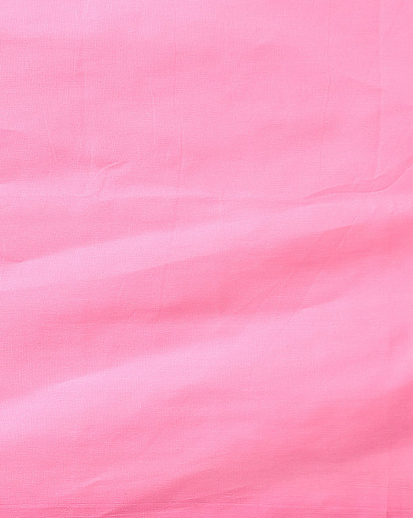 Chikankari Alluring Kota Doria Peach Suit (Top+Bottom+Dupatta)