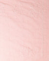 Playful Kota Doria Cotton Bel Embroidery Pink Saree Handdyed