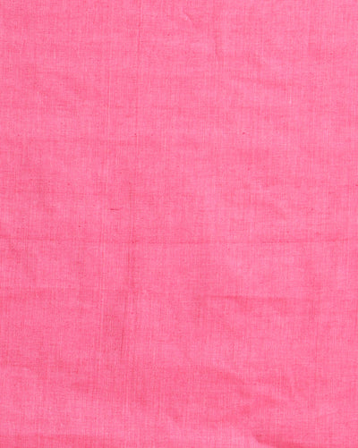 Pure Linen Poised Blue Dupatta & Katan Silk Pink Top Set