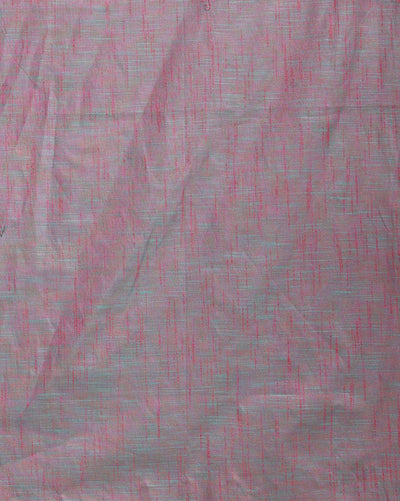 Pure Linen Idyllic Pink Dupatta & Katan Silk Purple Top Set