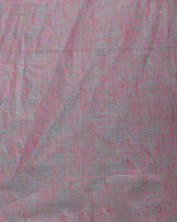 Pure Linen Idyllic Pink Dupatta & Katan Silk Purple Top Set