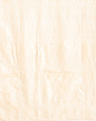 Silkmark Tussar Beige Top Katan Silk Brown Dupatta