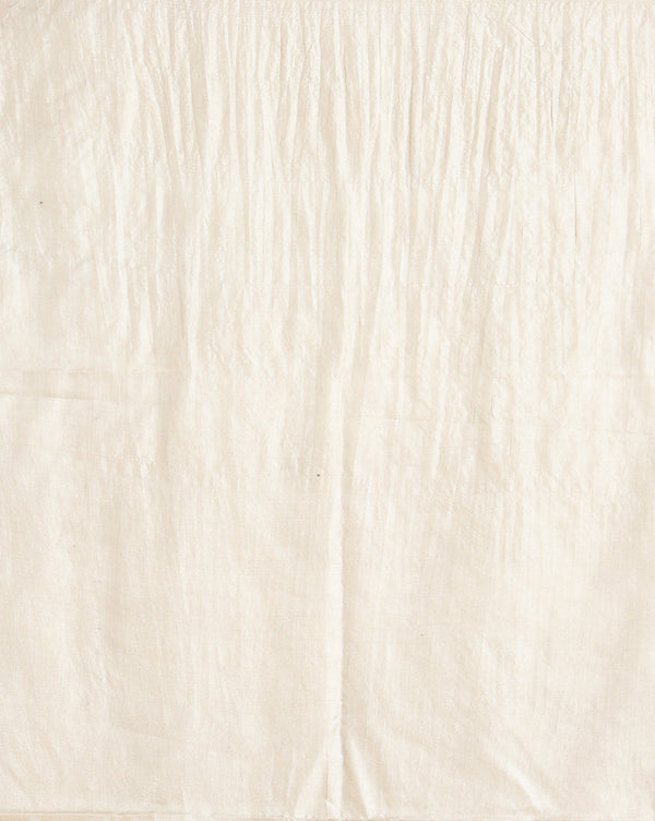 Silkmark Tussar Beige Top Katan Silk Red Dupatta