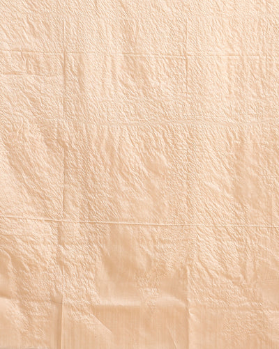 Silkmark Tussar Beige Top Katan Silk Purple Dupatta