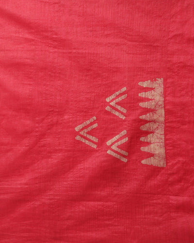 Khadi Cotton Batik Handblock Print GreenSuit Piece with Bottom and Dupatta-Indiehaat