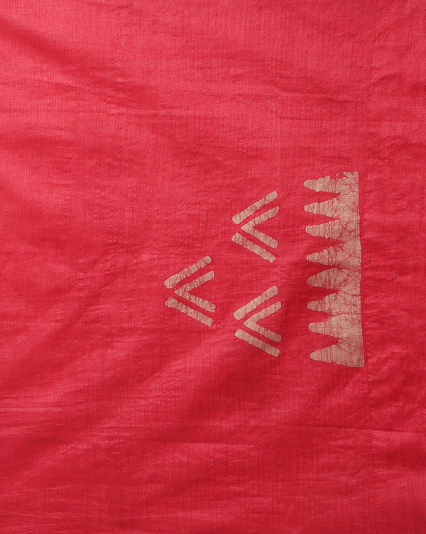 Khadi Cotton Batik Handblock Print Green  Suit Piece with Bottom and Dupatta-Indiehaat