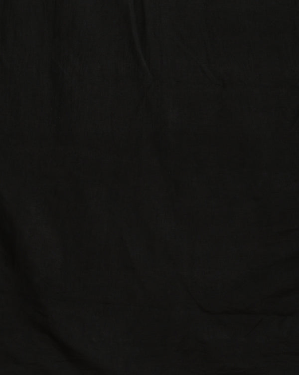 Katan Silk Embroidered White & Black Suit