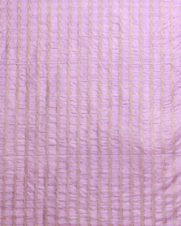 Adorable Khadi Cotton Handcrafted Violet Suit