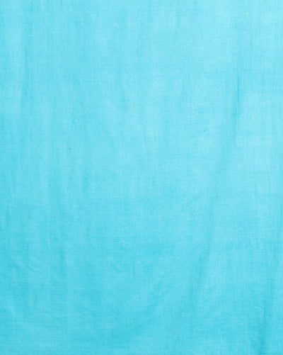 Katan Silk Striking Blockprint Blue Suit