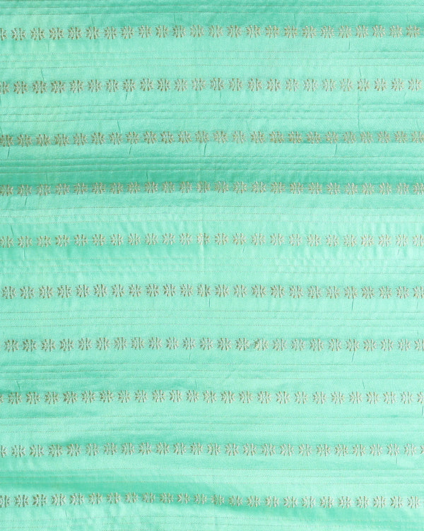 Katan Silk Tranquil Handcrafted Green Suit