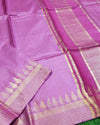 Handcrafted Fanciful Kota Silk Pink Jacquard Saree