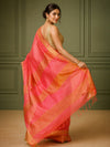 Precious Handloom Jayashree Silk Saree Rose Red
