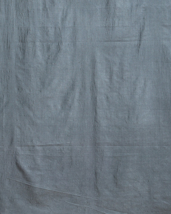 Embroidered Katan Silk Red & Blue Suit