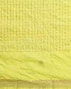 Handcrafted Kota Silk Golden Poppy Yellow Plain Saree