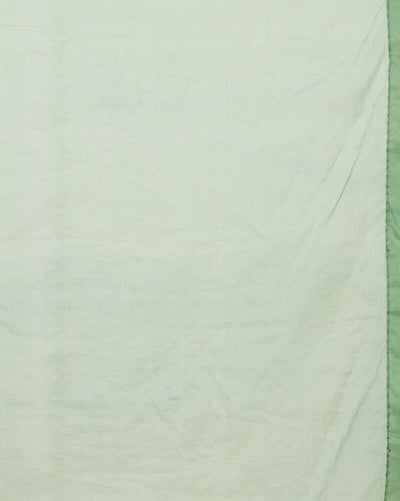 Embroidered Organza Pure Silk Green Saree for Party Wear | Indiehaat