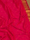 Rajdhara Handloom Paithani Silk Saree Hot Pink