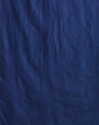 Katan Silk Inspiring Blockprint Blue Suit