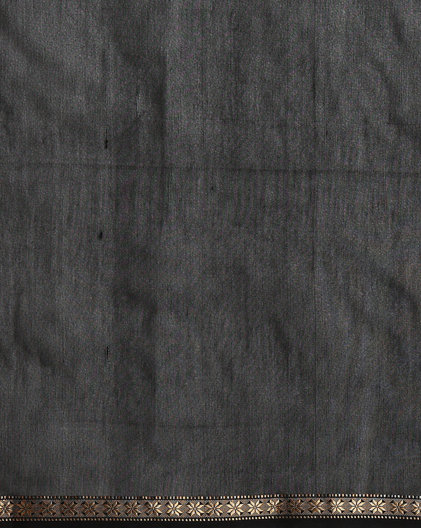 Poised Pure Maheshwari Silk Handloom Saree Orange & Brown