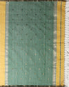 Quaint Pure Maheshwari Silk Handloom Saree Yellow & Green