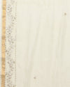Pitta Handwork Pure Silk Kota Doria Saree White