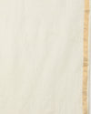 Pitta Handwork Pure Silk Kota Doria Saree White