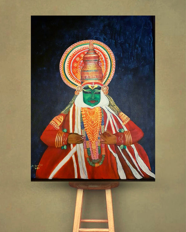 Kathakali Acrylic Painting – Indiehaat