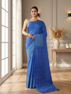 Mesmerizing Chanderi Silk Blue Saree