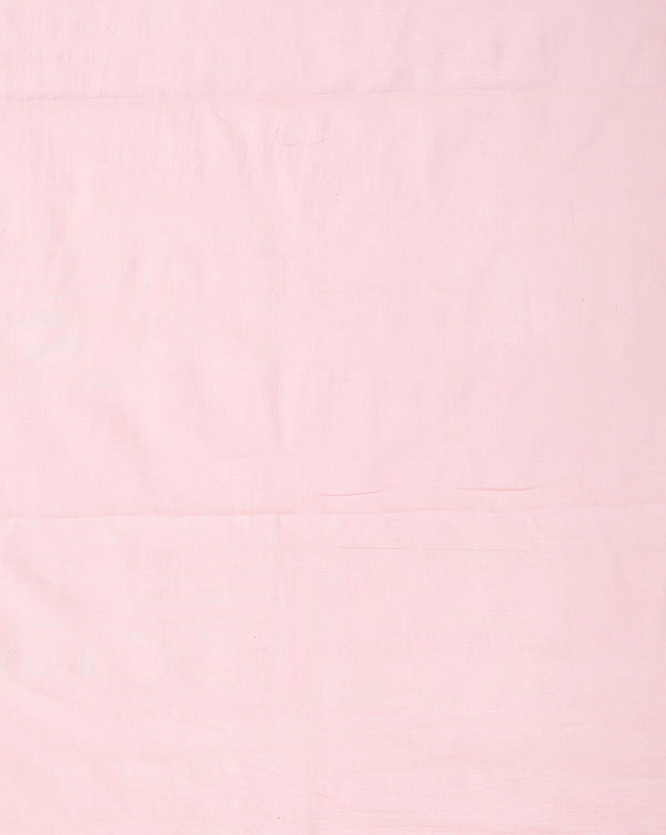 Gulmohar Slub Linen Rose Pink Unstitched Suit