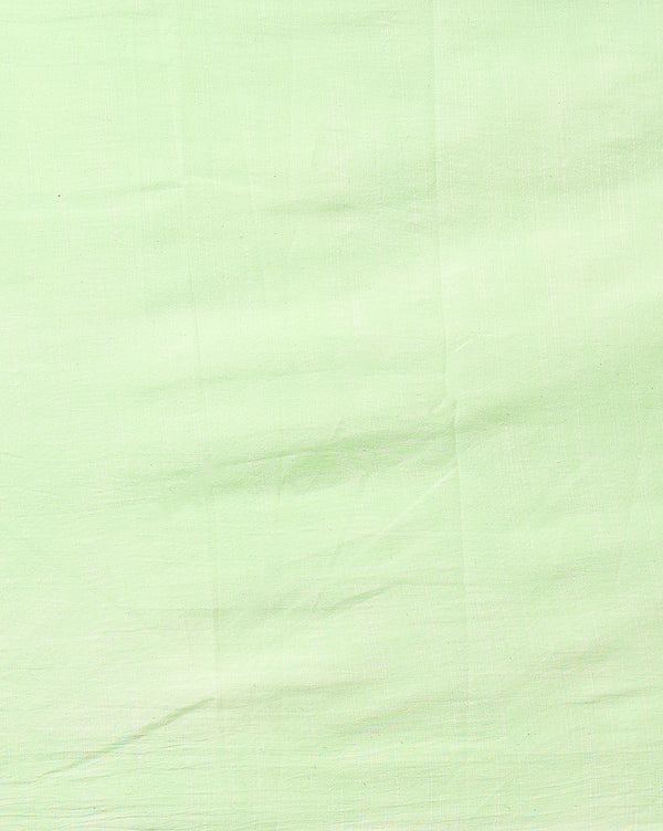 Gulmohar Slub Linen Pista Green Unstitched Suit