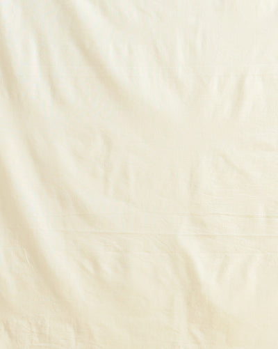 Gulmohar Embroidered Pure Linen Off White Suit