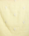 Kashidakari Kota Doria Embroidered Sunny Yellow Suit