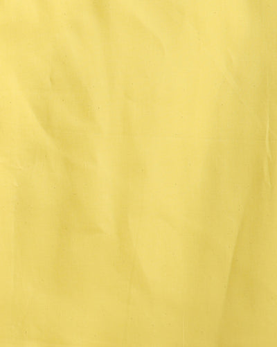 Kashidakari Kota Doria Embroidered Sunny Yellow Suit