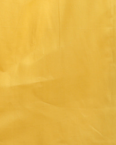 Kashidakari Kota Doria Embroidered Lemon Yellow Suit