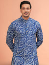 Indiehaat | BlockPrinted Cotton Kurta Pyjama Indigo