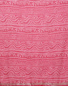 Gilded Grace Kota Cotton Gota Patti Saree Pink