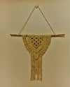 Wall Hanging – Yellow Macrame – Indiehaat