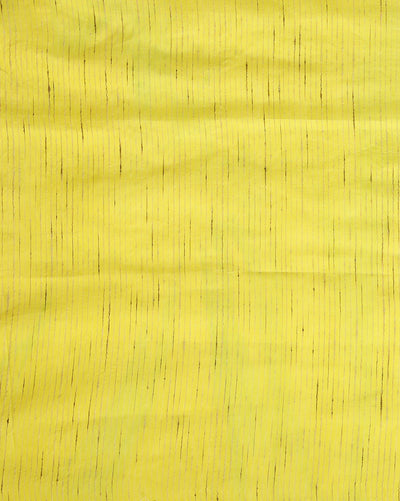 Splendid Katan Silk Yellow Madhubani Suit