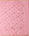 Pankhudi Gota Patti Pink Kota Cotton Saree