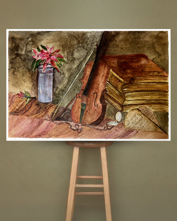 Brewed Coffee Hand-Painted (Mai Aur Mera Sangeet)