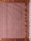 Indiehaat | Hand Dyed Kota Silk Saree Brown