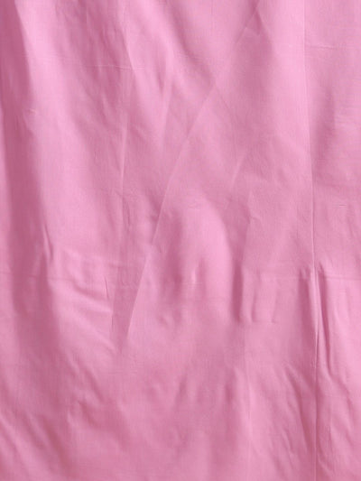 Indiehaat | Pure Kota Doria Blockprint Suit Pink