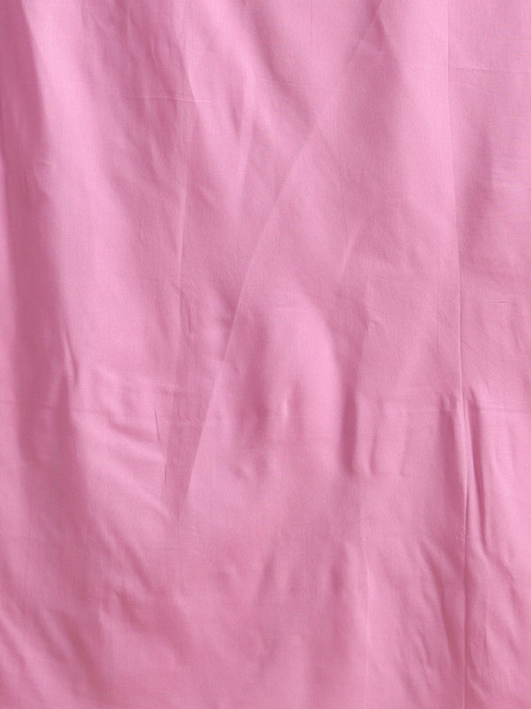 Indiehaat | Pure Kota Doria Blockprint Suit Pink